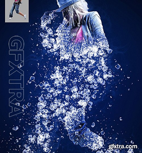 GraphicRiver - Ice Storm Photoshop Action 16425261