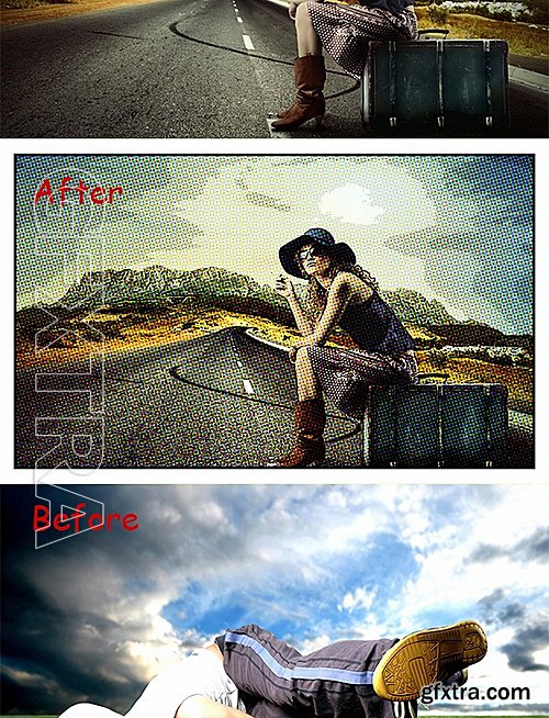 GraphicRiver - Retro Comic Book Effect 16352239