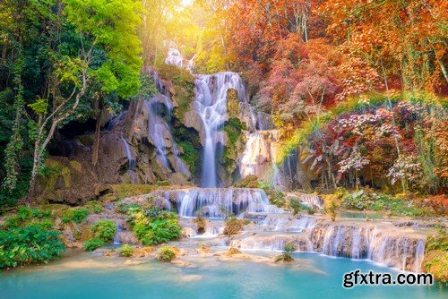 Tropical waterfall-8xUHQ JPEG