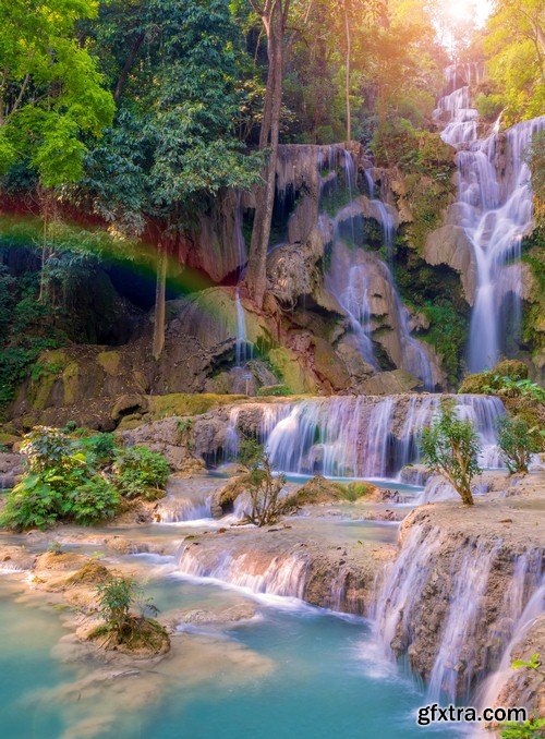 Tropical waterfall-8xUHQ JPEG