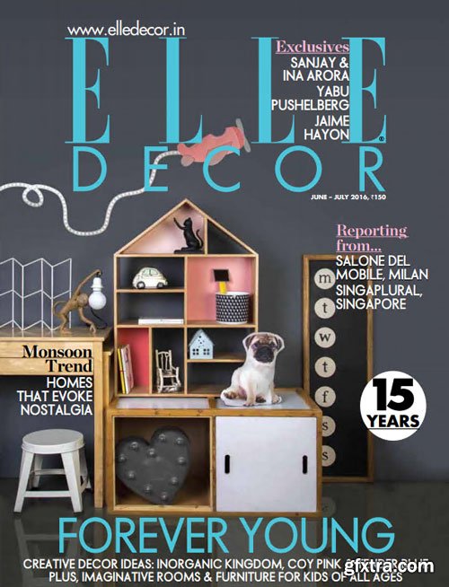 Elle Decor India - June-July 2016