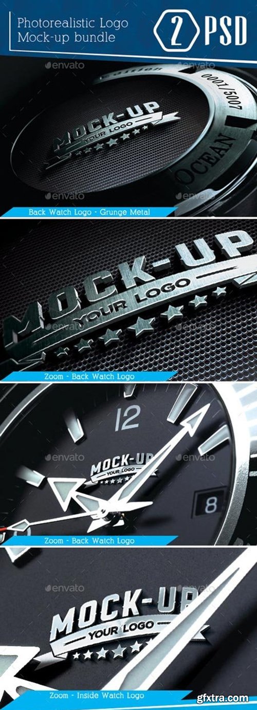 Graphicriver - Photorealistic Logo Mockup Vol.1 8862738