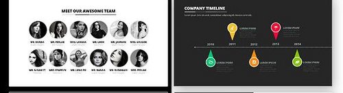 Graphicriver 50:50 PowerPoint Template 12948281