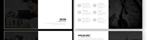 Graphicriver 50:50 PowerPoint Template 12948281