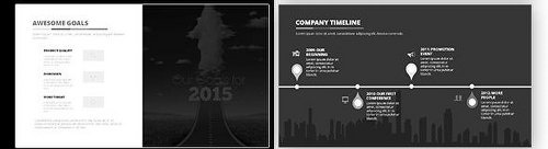 Graphicriver 50:50 PowerPoint Template 12948281