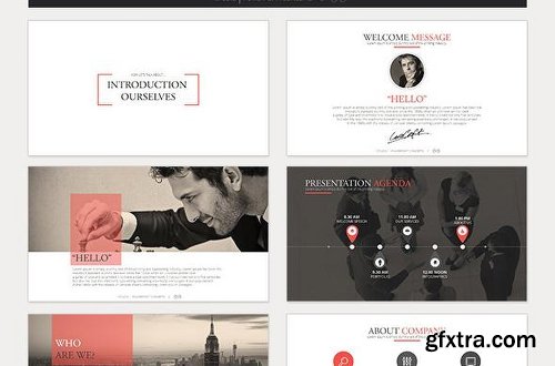 Graphicriver Axis Powerpoint Template 13225648