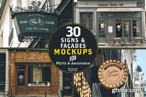 CM - 30 Signs & Facades - Paris/Amsterdam - 736172