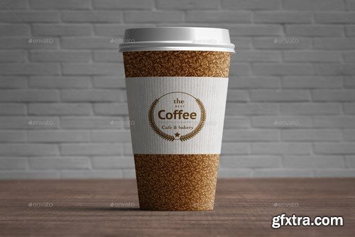 GraphicRiver - Paper Coffee Cup Mockup 16532404