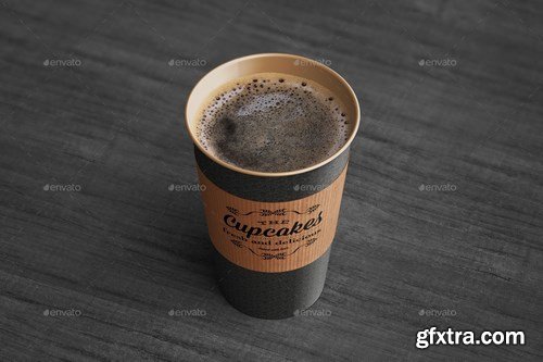 GraphicRiver - Paper Coffee Cup Mockup 16532404