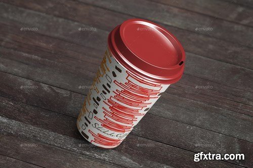 GraphicRiver - Paper Coffee Cup Mockup 16532404