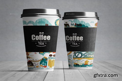 GraphicRiver - Paper Coffee Cup Mockup 16532404