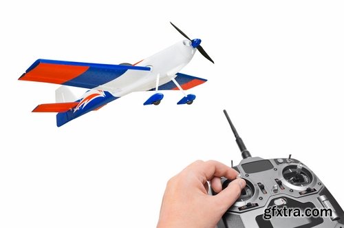 Collection of radio-controlled toy car model airplane glider boat 25 HQ Jpeg