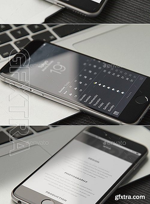 GraphicRiver - Phone 6 Closeup Mockups Air 12176103