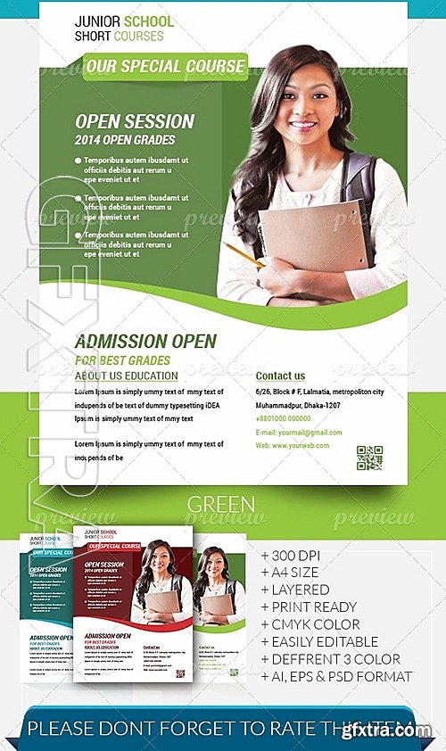 Addmission Flyer 3761