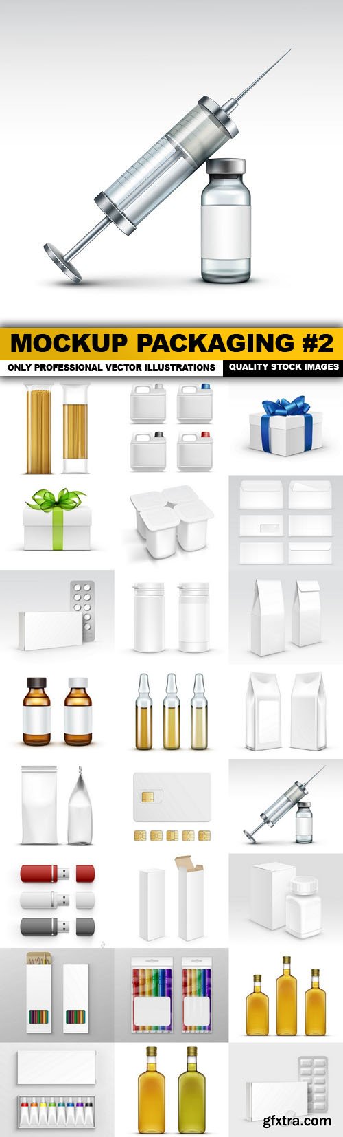 Mockup Packaging #2 - 25 Vector