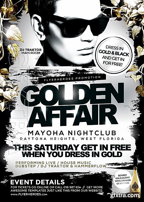 Golden Affair Flyer