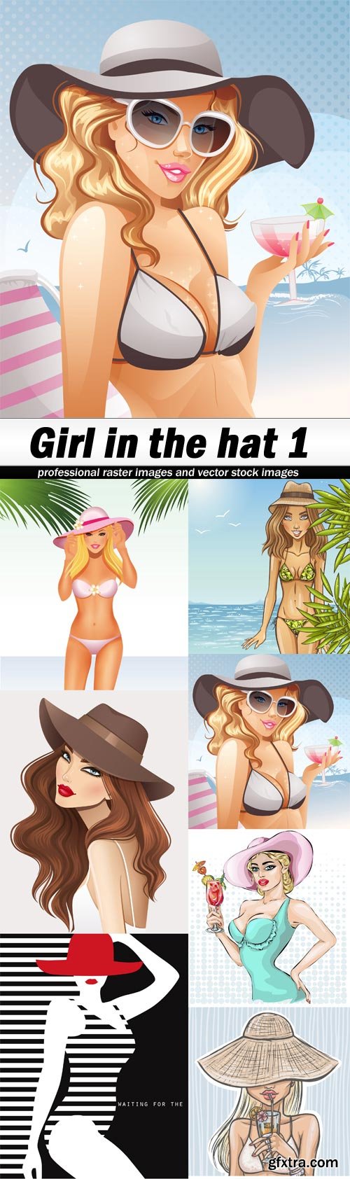 Girl in the hat 1-7xEPS