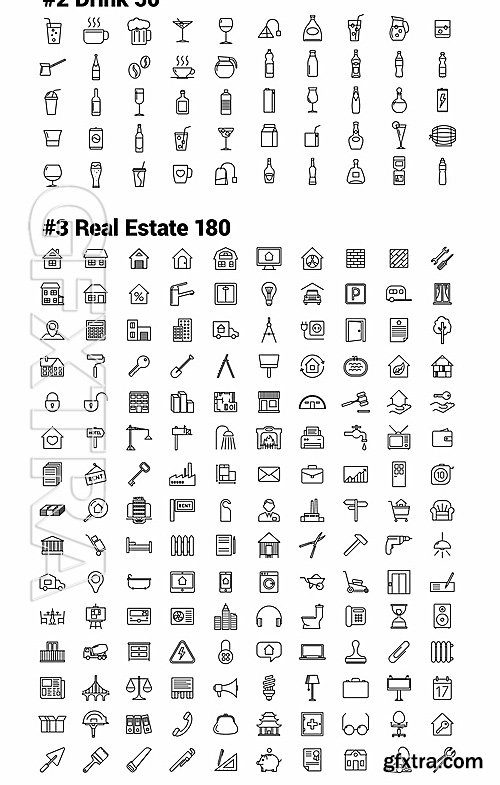 CM - 880 line icons 728523