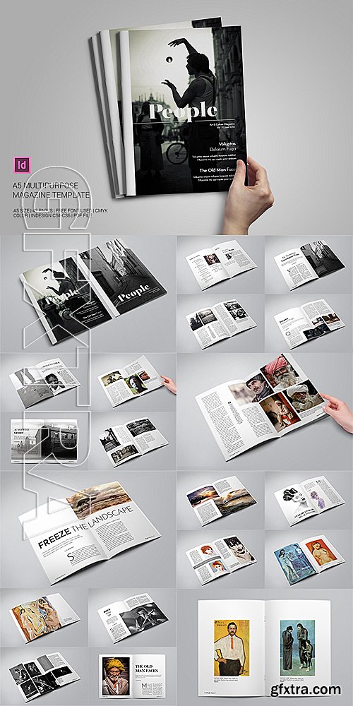 CM - A5 Multipurpose Magazine Template 731276