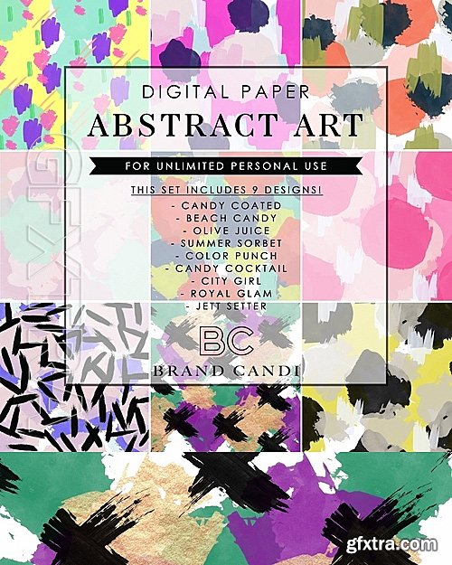 CM - Digital Abstract Art Bundle 731502