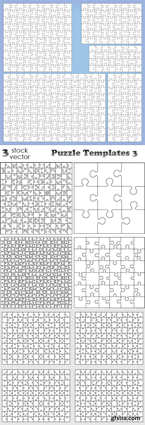 Vectors - Puzzle Templates 3