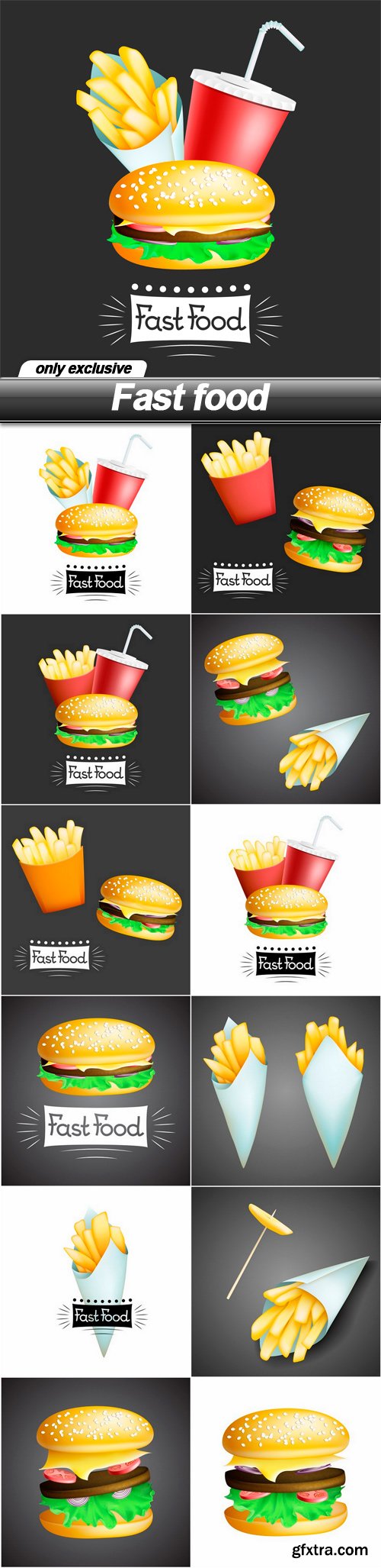 Fast food - 13 EPS