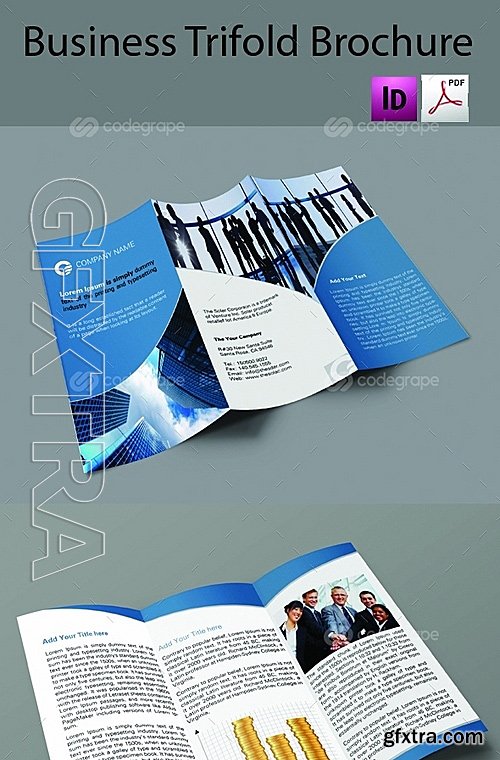 Business Tri-fold Brochure 6282