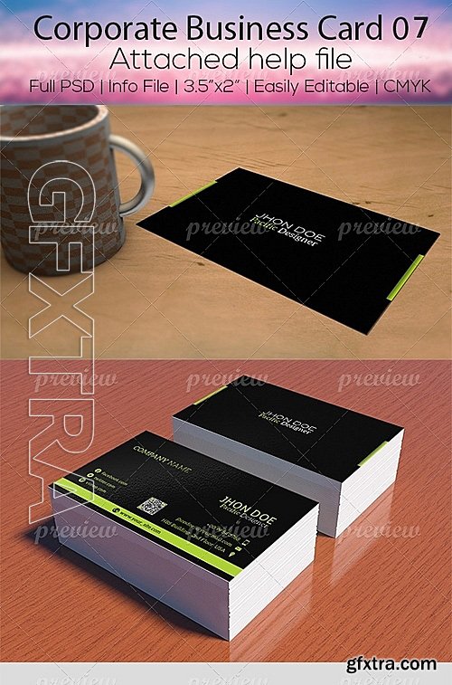 Corporate Business Card 07 2904