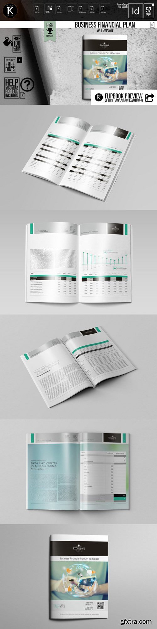 CM - Business Financial Plan A4 Template 693684