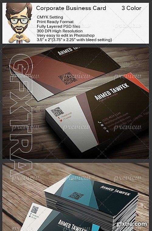 Corporate Business Card 2213