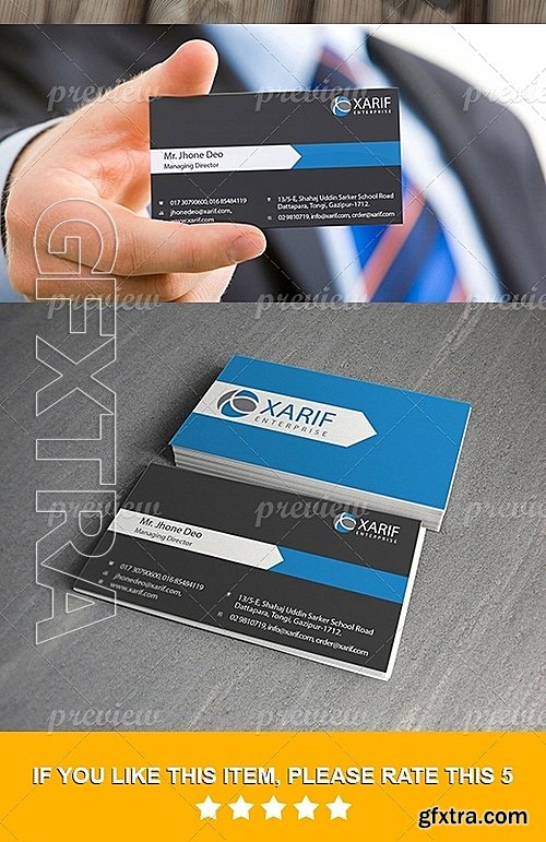 Corporate Business Card 2914