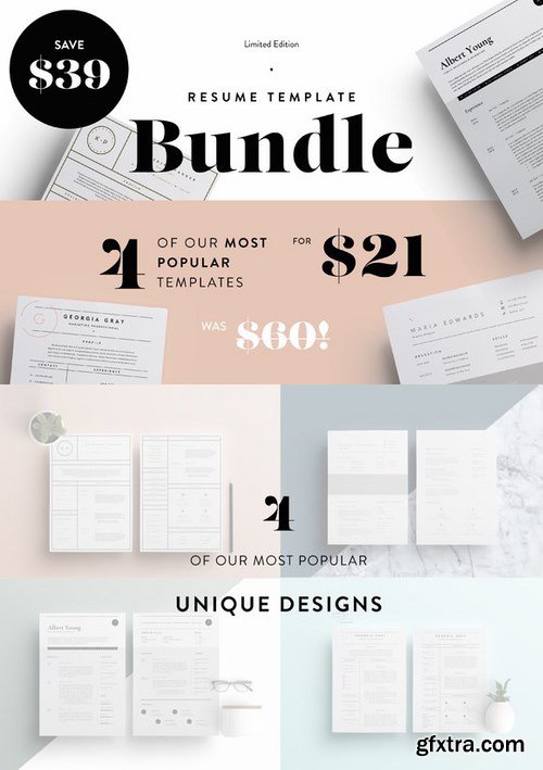 CM - Most Popular Resume's Bundle! | SALE 693858