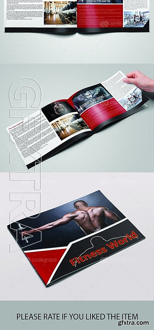 Fitness World Bi-fold Brochure 6284