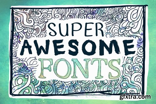 CM - Super Awesome Fonts 737416