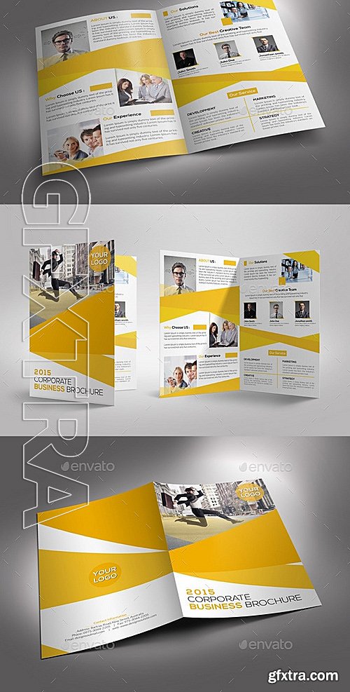 GraphicRiver - Corporate Bifold Brochure 10427485