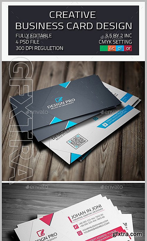 GraphicRiver - Corporate Business Card 12800328