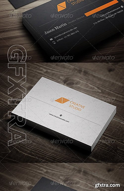 GraphicRiver - Dual Clean Corporate Business Card - 05 5563266