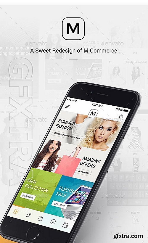 GraphicRiver - Sweet Redesign Of M-Commerce 11357381