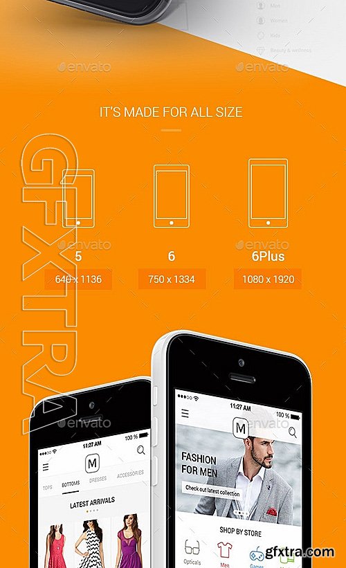 GraphicRiver - Sweet Redesign Of M-Commerce 11357381