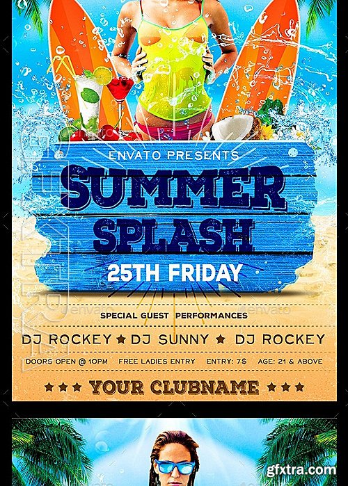 GraphicRiver - Summer Party Flyer 11581095