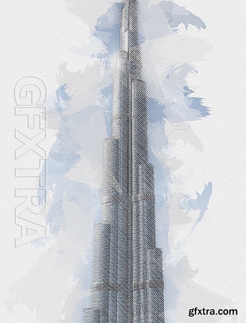 GraphicRiver - Architect Photoshop Action - Sketch Effect Creator 16564946