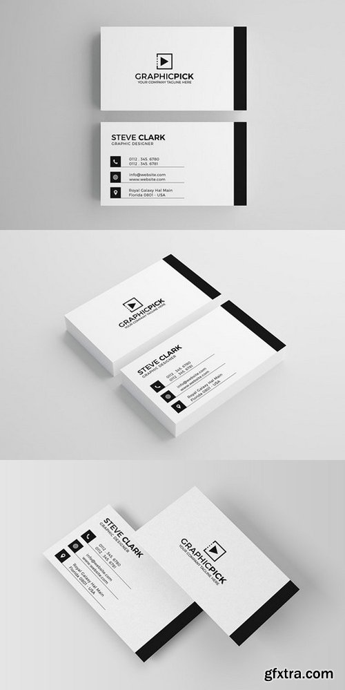 CM - Clean Minimal Business Card 718676