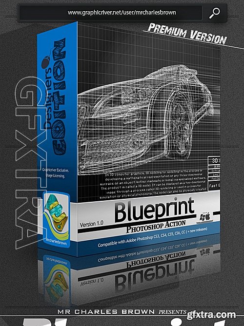 GraphicRiver - Blueprint Photoshop Action – Designers Edition 16562645