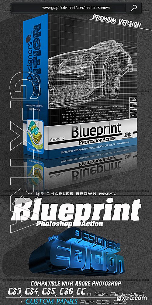 GraphicRiver - Blueprint Photoshop Action – Designers Edition 16562645