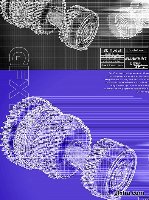 GraphicRiver - Blueprint Photoshop Action – Designers Edition 16562645