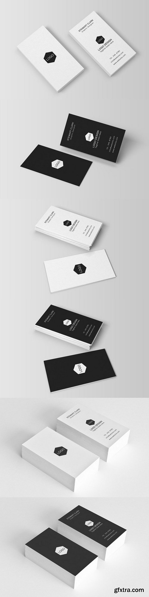 CM - Simple Minimal Business Card 395429