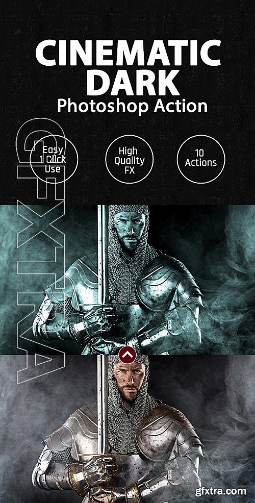 GraphicRiver - Cinematic Dark Photoshop Action 16502137