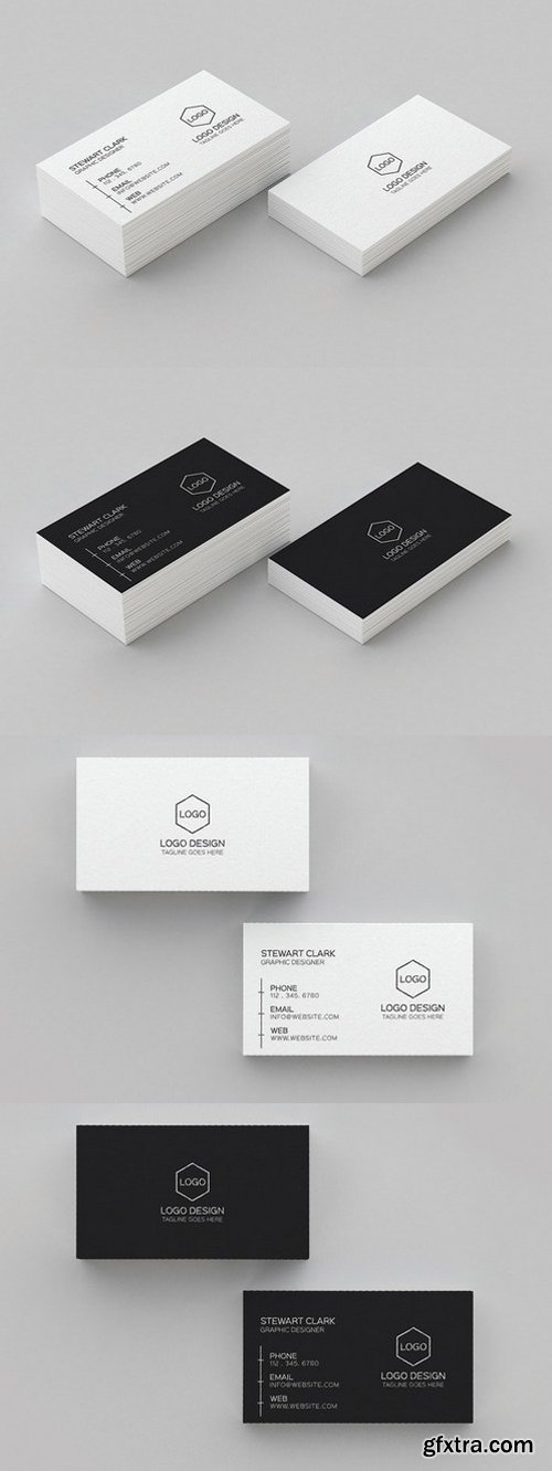 CM - Clean Minimal Business Card Template 394388