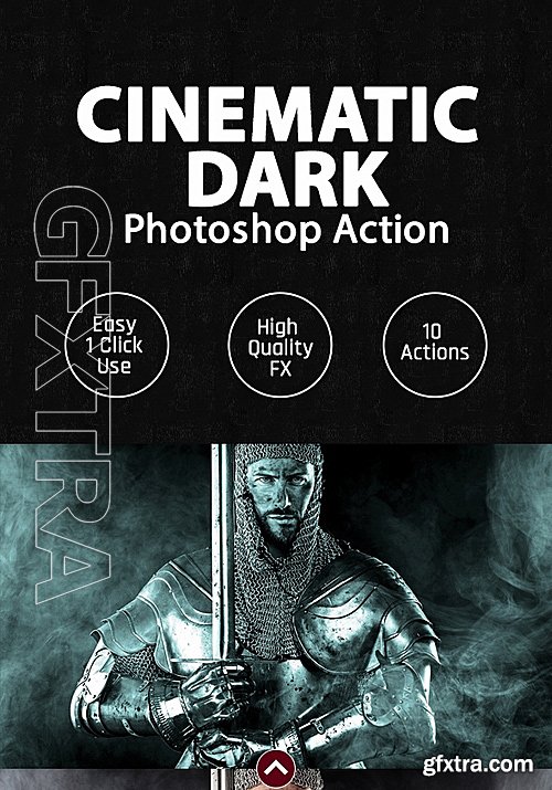 GraphicRiver - Cinematic Dark Photoshop Action 16502137