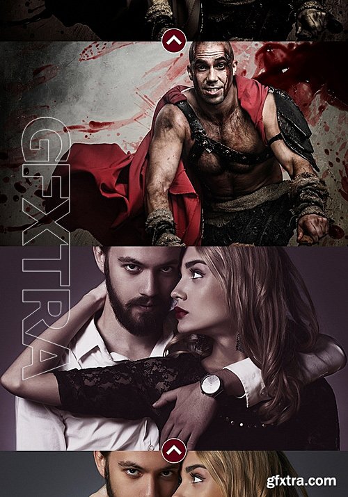 GraphicRiver - Cinematic Dark Photoshop Action 16502137